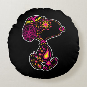 pinda's Verdroogde dag van de hond Rond Kussen