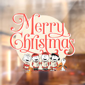 pinda's | Vroegere kerstfeestdag Raamsticker (Vel 2)