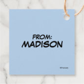 pinda's | Wees feestelijk Bedankjes Labels (Achterkant)