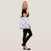 pinda's | Winter Skien het Slopes Pattern Draagtas (Op model)