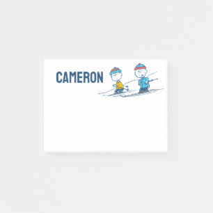 pinda's Winter Skien het Slopes Pattern Post-it® Notes