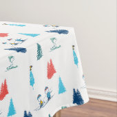 pinda's | Winter Skien het Slopes Pattern Tafelkleed (Voorbeeld)