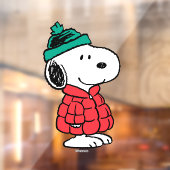 pinda's | wintermunt en -Pet Raamsticker (Vel 2)