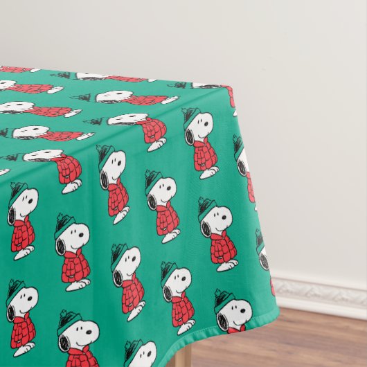 pinda's | wintermunt en -Pet Tafelkleed (Voorbeeld)