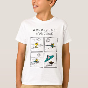pinda's Woodstock aan het strand T-shirt