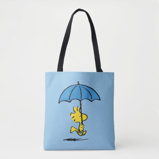 pinda's | Woodstock Blue Umbrella Draagtas (Voorkant)