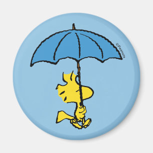 pinda's   Woodstock Blue Umbrella Magneet