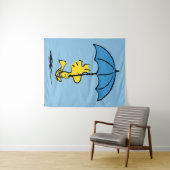 pinda's | Woodstock Blue Umbrella Wandkleed (In Situ (horizontaal))