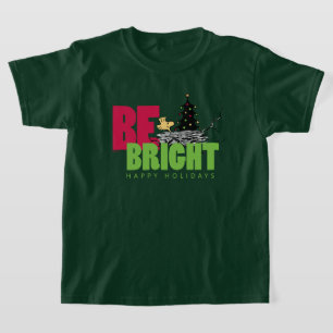 pinda's Woodstock Christmas Be Bright T-shirt