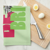 pinda's | Woodstock Christmas Be Bright Theedoek (Quarter Fold)