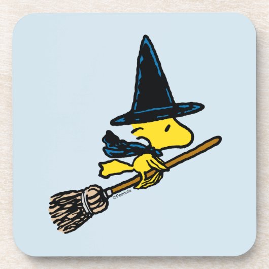 pinda's | Woodstock Halloween Witch Bier Onderzetter (Voorkant)