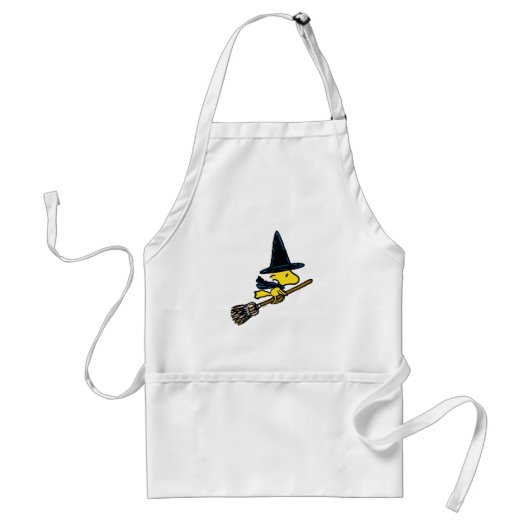 pinda's | Woodstock Halloween Witch Standaard Schort (Voorkant)