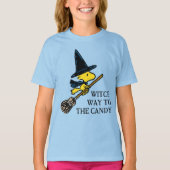 pinda's | Woodstock Halloween Witch T-shirt (Voorkant)