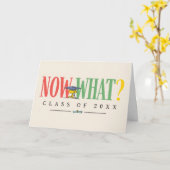 Pinda's Woodstock Nu Wat Afstudeercitaat Grappig C Kaart (Gele Bloem)