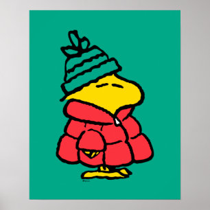 pinda's   Woodstock Puffy Winter Jacket Poster