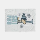 pinda's | Woodstock Ski Pro Fleece Deken (Voorkant (Horizontaal))