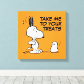 pinda's | Woodstocy Shelps Canvas Afdruk (Insitu (Houten vloer))