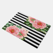 pinda's zwarte strepen deurmat (Schuin)