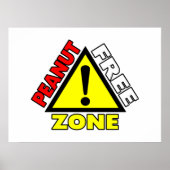 Pindvrije zone (Pindanut Allergy) Poster (Voorkant)
