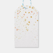 Pine and Cinnamon Sticks Kerst Cadeaulabel (Achterkant)