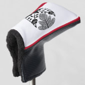 Pine bamboe ume golfheadcover (3/4 voorkant)