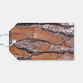 Pine Bark Gift Label Cadeaulabel (Achterkant Horizontaal)