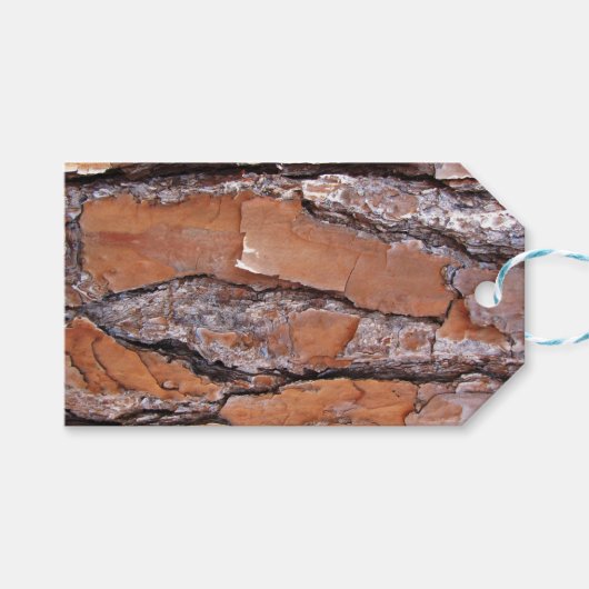 Pine Bark Gift Label Cadeaulabel (Voorkant (Horizontaal))