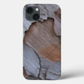 Pine Bark iPhone 13 Coque (Verso)