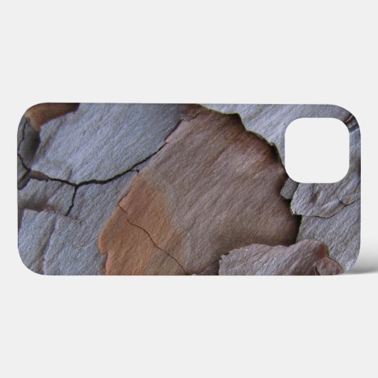 Pine Bark iPhone 13 Coque (Verso (horizontal))