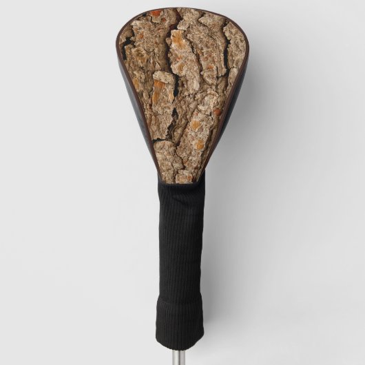 Pine Bark Textuur Golfheadcover (Voorkant)