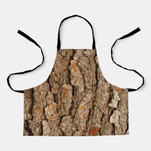 Pine Bark Textuur Schort