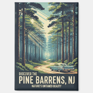  Pine Barrens New Jersey Reizen Magneet