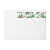 Pine & Berries Waterverf | 2016 Kerst Terug (Achterkant)