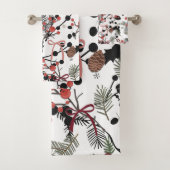 Pine & Berry Badkamer Handdoek Set (Insitu)