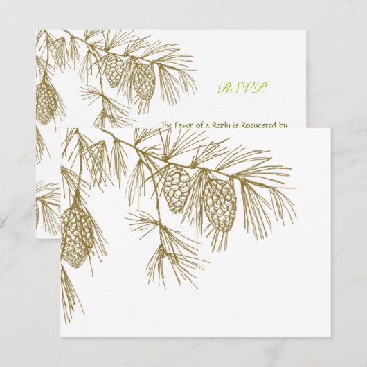 Pine Bouges RSVP (Devant / Derrière)