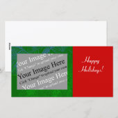 Pine Bough fotokaart Sjabloon (Voorkant / Achterkant)