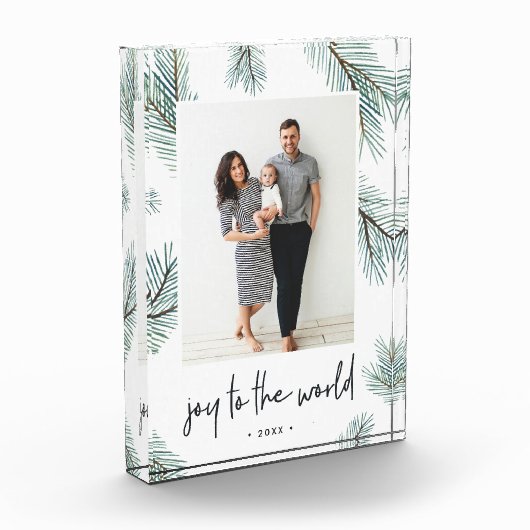 Pine Boughs | Bloc photo de vacances (Gauche)