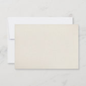 Pine Branches Cônes Camping Glamping Mariage RSVP (Dos)