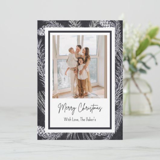 PINE CARTE DE NOËL (Debout devant)