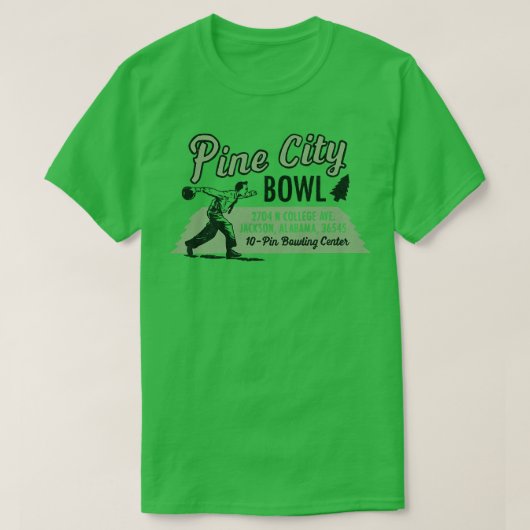 Pine City Bowl TShirt (Design devant)