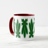Pine Comet 11oz. Mug - Maroon (Devant gauche)