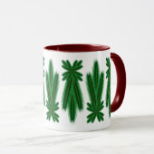 Pine Comet 11oz. Mug - Maroon (Devant droit)