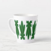 Pine Comet 12oz. Latte Mug (Angle gauche)