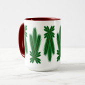 Pine Comet 15oz. Mug - Maroon (Devant gauche)