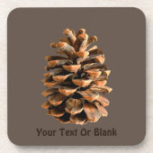 Pine Cone Bier Onderzetter (Voorkant)