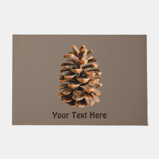 Pine Cone Deurmat (Voorkant)