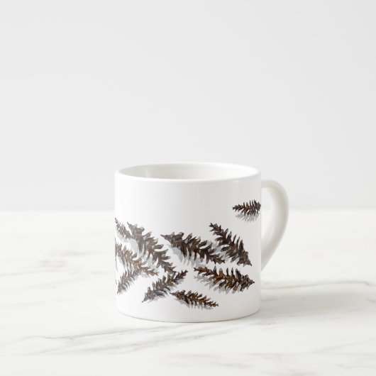 Pine Cone Espresso Cup Espresso Kop (Voorkant rechts)