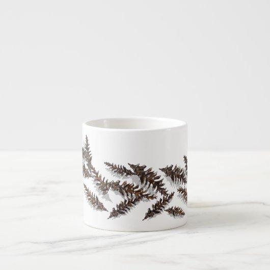 Pine Cone Espresso Cup Kop (Voorkant)