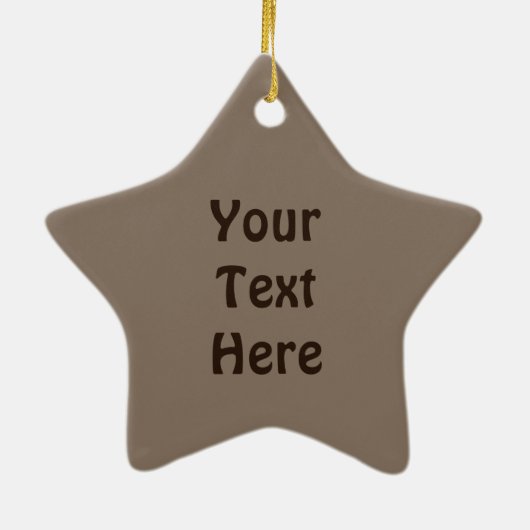 Pine Cone Keramisch Ornament (Achterkant)