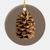 Pine Cone Keramisch Ornament (Achterkant)